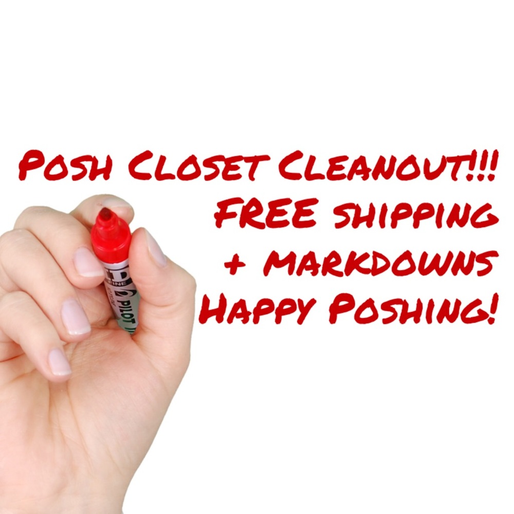 CLOSET CLEANOUT - discounts end tonight
